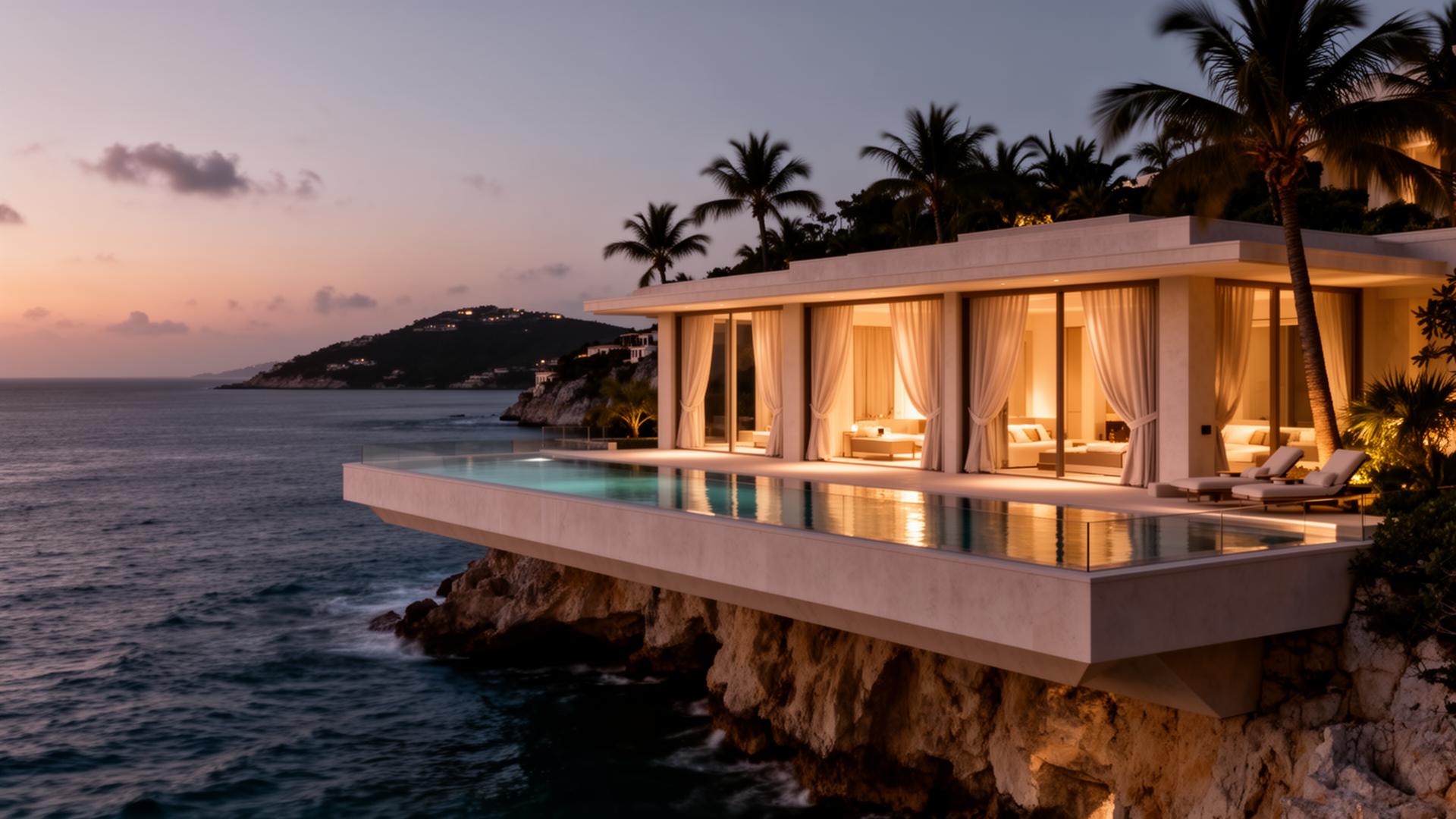 A small number of cinematic, branded homes.